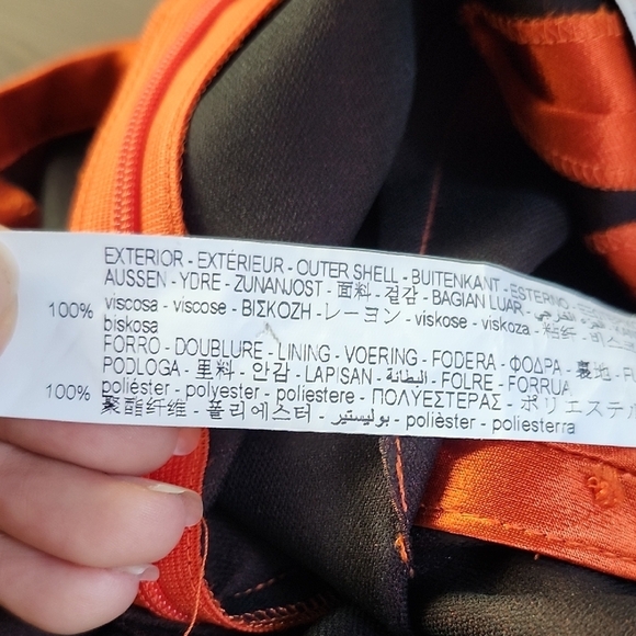 ZARA Orange satin high waist mini skirt - Picture 7 of 11